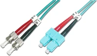 Digitus DK-2512-03/3 Száloptikás kábel 3 m st sc i-vh om3 blue kép