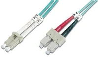 Digitus DK-2532-03/3 Száloptikás kábel 3 m lc sc i-vh om3 blue kép