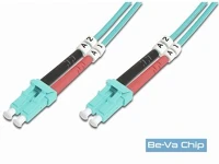 Digitus DK-2533-10/3 Duplex 2xlc + 2xlc mm om3 50/125µ 10m optikai patch kábel kép