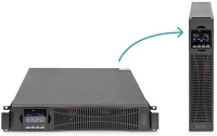 Digitus DN-170096 Dn-170094 3000va 3000w fekete online rack szünetmentes tápegység kép