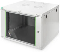 Digitus DN-19 07U-6/6-EC Falra szerelhető rackszekrény szürke kép