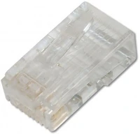 Digitus DN-219602 CAT.6 UTP ÁRNYÉKOLTAN Dn-219602 cat.6 utp árnyékoltan 8p8c rj45 moduláris dugó 100db/csomag kép