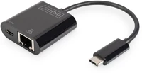 Digitus DN-3027 Usb-type-c gigabit ethernet adapter + pd kép