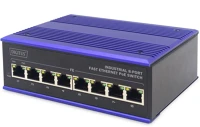 Digitus DN-650108 Industrial 8-port fast ethernet poe switch kép