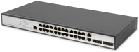 Digitus DN-80221-3 hálózati kapcsoló vezérelt l2 gigabit ethernet (10/100/1000) fekete kép