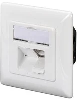 Digitus DN-9005-N Falba süllyesztett rj45 csatlakozó 2 aljzatos cat6 fehér kép