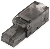 Digitus DN-93633 szerszám nélkül közvetlenül szerelhető árnyékolatlan dugó cat6a kép