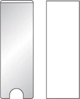 Djois 02.00925 Címketartó tok  öntapadós gerincjelölő betétlappal 25x75 mm 12 darabos kép