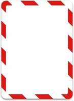 Djois 08.0031797 Mágneses tasak  magneto biztonsági a/4 piros-fehér 2 darabos kép