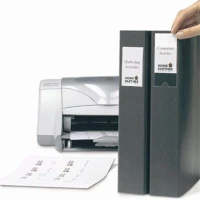 Djois COR_3L10330 Címketartó zseb, 46x75 mm, öntapadós, kép