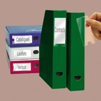 Djois COR_3L10345 Címketartó zseb, 62x150 mm, öntapadó, kép