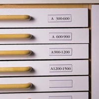 Djois COR_3L7530 Címketartó zseb, 30x150 mm, öntapadó, fiókhoz, kép