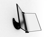 Djois F475157 Bemutatótábla tartó, asztali és fali, a4, 5 férőhelyes,  