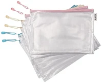 Djois F509000 Irattasak  a/4 cipzáras pasztell színekben 6 db/csomag kép