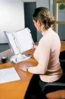 Djois F734300 Bemutatótábla tartó, asztali, a4, 10 férőhelyes,  