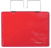 Djois TF165243 Logisztikai zseb, erősített, a5, fekvő, piros kép