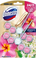 Domestos 10468 Wc illatosító 2 x 55 g  aroma lux   pink jasmine & elderflower kép