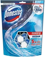 Domestos 13.00478 Toalett öblítő  power5 ocean 6x50g kép