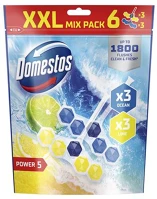 Domestos 64403025 Wc frissítő blokk, 6 db-os,  