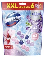 Domestos 64403033 Wc frissítő blokk, 6 db-os,  