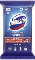 Domestos DA503XSZWY8710522992685 Higiénikus törlőkendő 60db/csg, 6csg/karton óceán kép