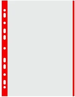 Donau 02.0121204 Lefűzhető genotherm  a/4 40 mikron víztiszta piros szélű 100 darabos kép