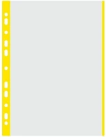 Donau 02.0121206 Lefűzhető genotherm  a/4 40 mikron víztiszta sárga szélű 100 darabos kép