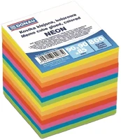 Donau 03.00628 Kockatömb színes  9x9 cm ragasztott neon kép