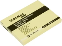 Donau 03.00653 Öntapadós jegyzettömb  eco 101x76 mm 100 lap sárga kép