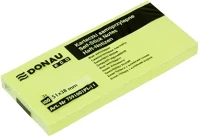 Donau 03.00655 Öntapadós jegyzettömb  eco 38x51 mm 3x100 lap sárga kép