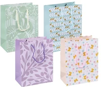 Donau 15085271-99 Ajándéktáska zsinórfüles, 18x23x10 cm,  