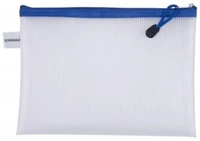 Donau 1797101PL-10 Irattartó tasak, cipzáras, a5, 243x180 mm, kék kép