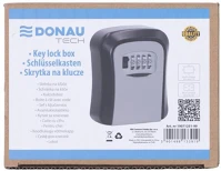 Donau 19071251-99 Kulcs széf, számzáras, 115x95x40 mm,  