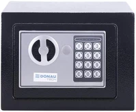Donau 19073251-01 Bútorszéf, elektronikus zár, 230x170x170 mm,  