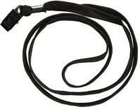 Donau 8340001PL-01 Azonosítókártya-tartó, nyakba akasztható, fekete kép