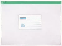 Donau A5, PVC Rendszerező tasak, a5, pvc, simítózáras, kép