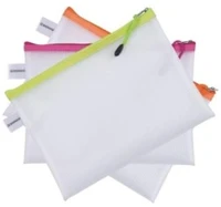 Donau COR_D1797101PL99 Irattartó tasak, cipzáras, a5, 243x180 mm, vegyes színek kép