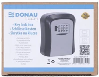 Donau COR_D19071251 Kulcs széf, számzáras, 115x95x40 mm,  