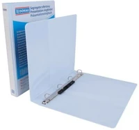 Donau COR_D278816FE Gyűrűs könyv, panorámás, 4 gyűrű, d alakú, 37 mm, a4, pp, fehér kép