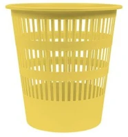 Donau COR_D30711 Papírkosár, 12 liter, pasztellsárga kép