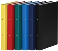 Donau COR_D3732K Gyűrűs könyv, 2 gyűrű, 35 mm, a4, pp/karton, kék kép