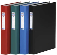 Donau COR_D3735Z Gyűrűs könyv, 4 gyűrű, 40 mm, a4, pp/karton, zöld kép