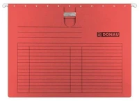 Donau COR_D7430P Függőmappa, gyorsfűzős, karton, a4, piros kép