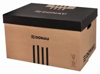 Donau COR_D7666N5 Archiválókonténer, levehető tető, 545x363x317 mm, karton, barna kép