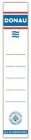 Donau COR_D8355 Cserecímke, iratrendezőhöz, öntapadó, 33x153 mm, fehér kép