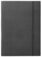 Donau COR_DFEP011 Gumis mappa, karton, a4, kockás, fekete kép