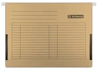 Donau D7420B25 7420905-02 függőmappa oldalvédelemmel a4 barna kép