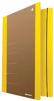 Donau U2060001FSC-11 Gumis mappa  life a/4 karton neon sárga-barna kép