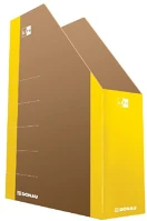 Donau U3550001FSC-11 Irattartó papucs  life a/4 karton 75 mm neon sárga-barna kép