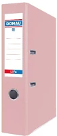 Donau U3966001PL-30 Iratrendező  life a/4 75 mm pp/karton pasztell rózsaszín kép